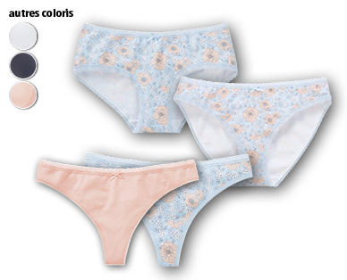 BLUE MOTION Slips avec dentelle