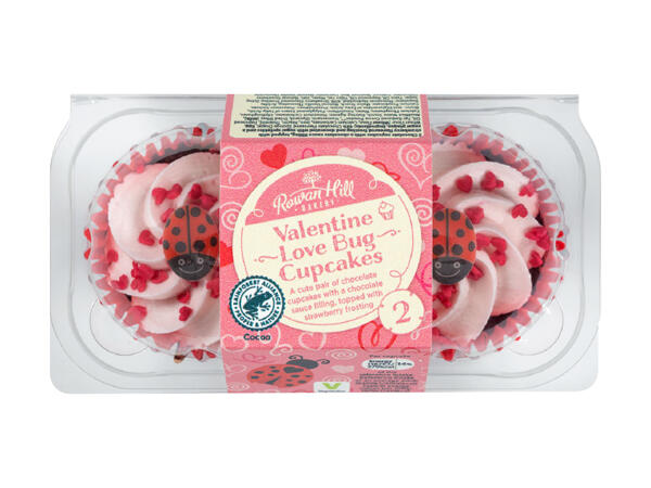 Rowan Hill Bakery Valentine Love Bug Cupcakes
