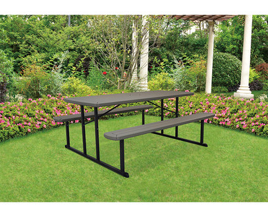 Gardenline 6' Folding Picnic Table