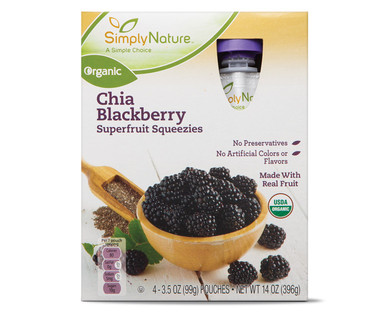 SimplyNature Superfruit Squeezies