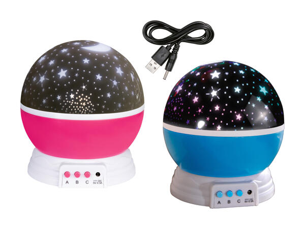 Lampe projecteur ciel étoilé