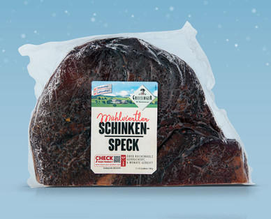Schinkenspeck mit Schwarte