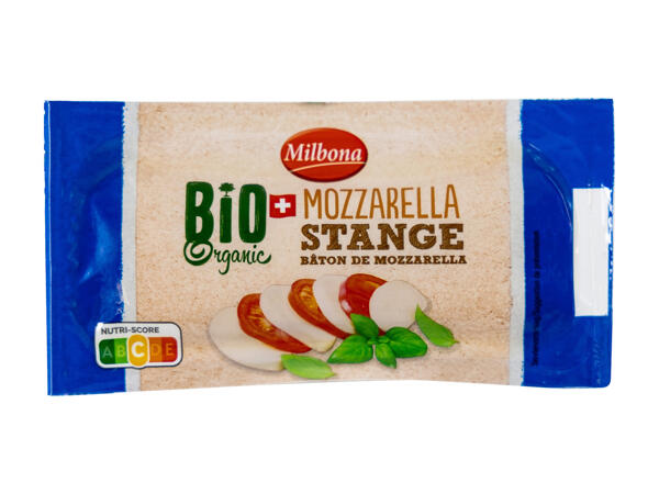 Bâton de mozzarella suisse bio