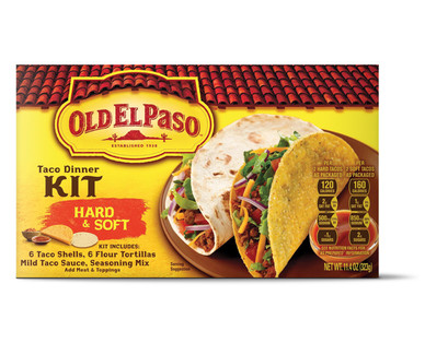 Old El Paso Hard & Soft or Stand 'N Stuff Taco Dinner Kits