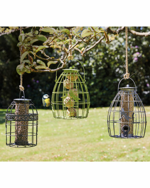 Green Butterfly Fat Ball Bird Feeder