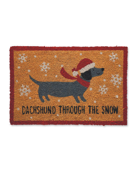 Kirkton House Dachshund Coir Mat