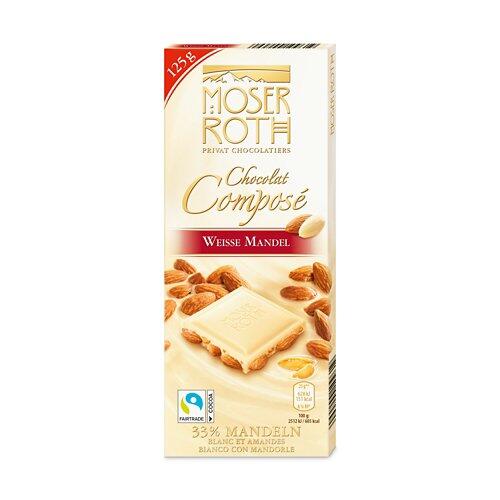 MOSER ROTH Chocolat Composé, Weiß mit Mandel