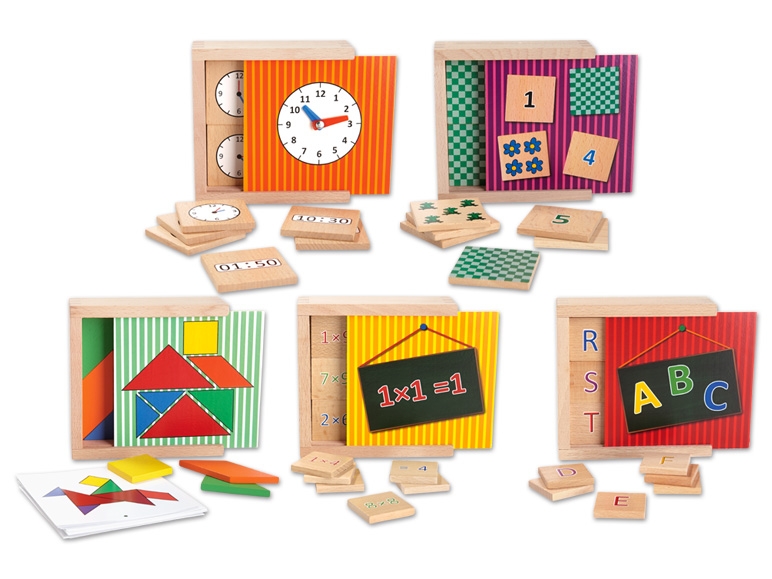 PLAYTIVE JUNIOR(R) Holz-Lernspiele