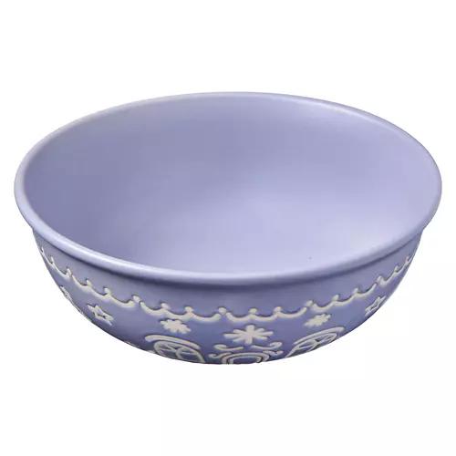 Holiday Crofton Bowl - Gingerbread, Purple