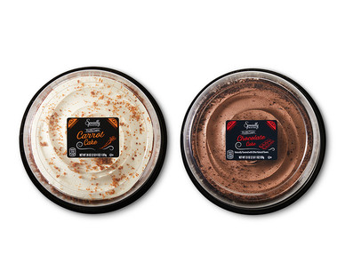 Specially Selected Double Layer Carrot or Chocolate Cake