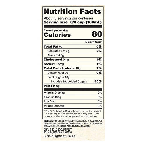 Organic London Fog Tea Latte Concentrate