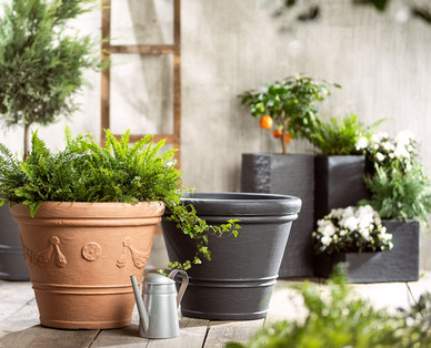 GARDENLINE Kubus-Treppentopf