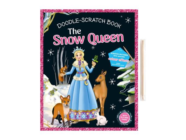 The Snow Queen Christmas Scratch Magic Book