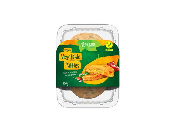 Vegan vegetable patties