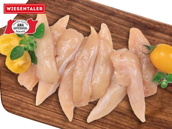 Frische Maishendl Innenfilets