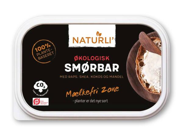 Naturli‘ vegansk blok eller økologisk smørbar