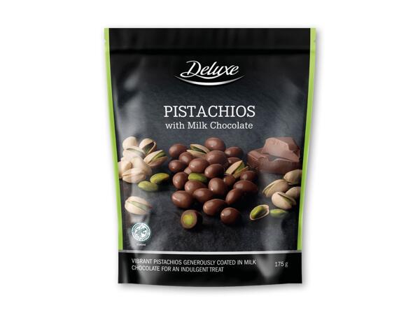 DELUXE Nødder med chokolade