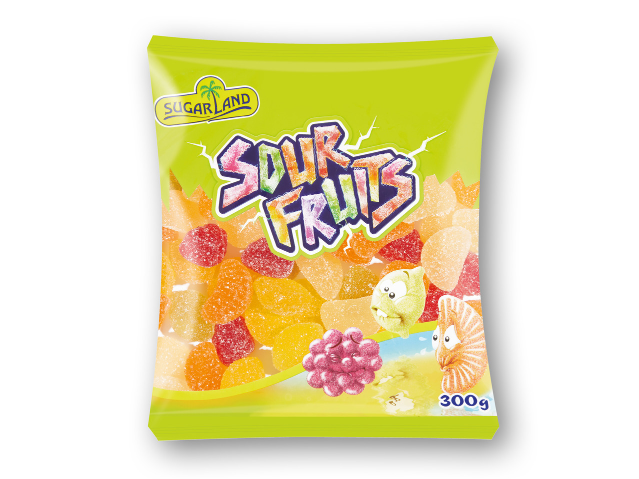 SUGARLAND Vingummi med frugtsmag
