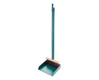 Upright Dustpan and Brush Set