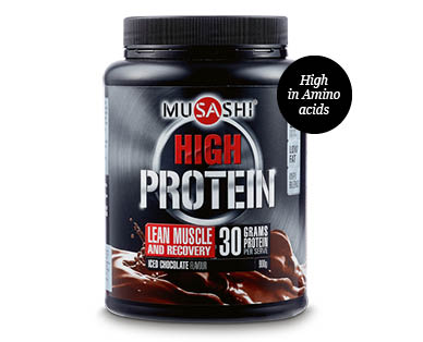 MUSASHI High Protein Powder 900g