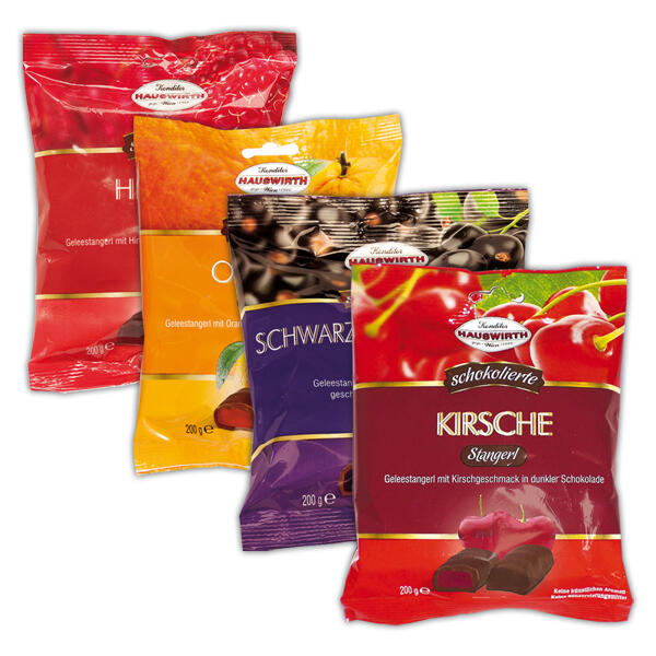 Schokolierte Gelee Stangerl