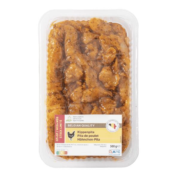 Kippenvlees voor pita