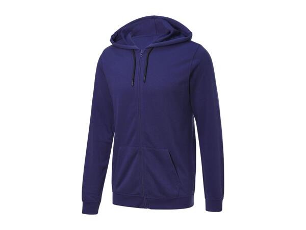 Crivit Men's Zip-Up Hoodie - Purple