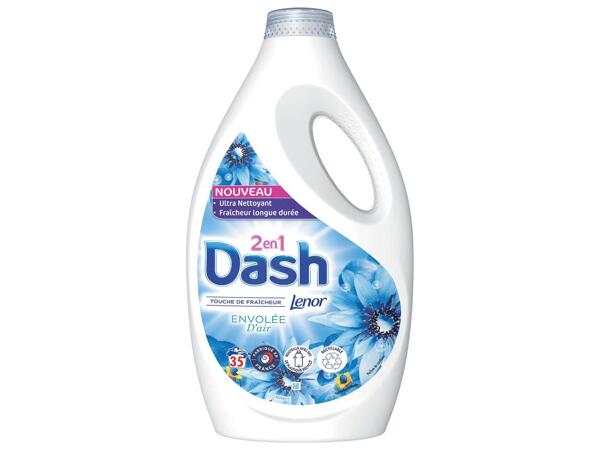 Dash 2 en 1 lessive liquide envolée d'air