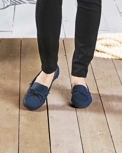 Avenue Ladies Leather Boat Shoes