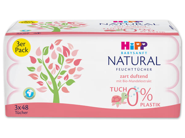 Hipp Babysanft Feuchttücher Natural