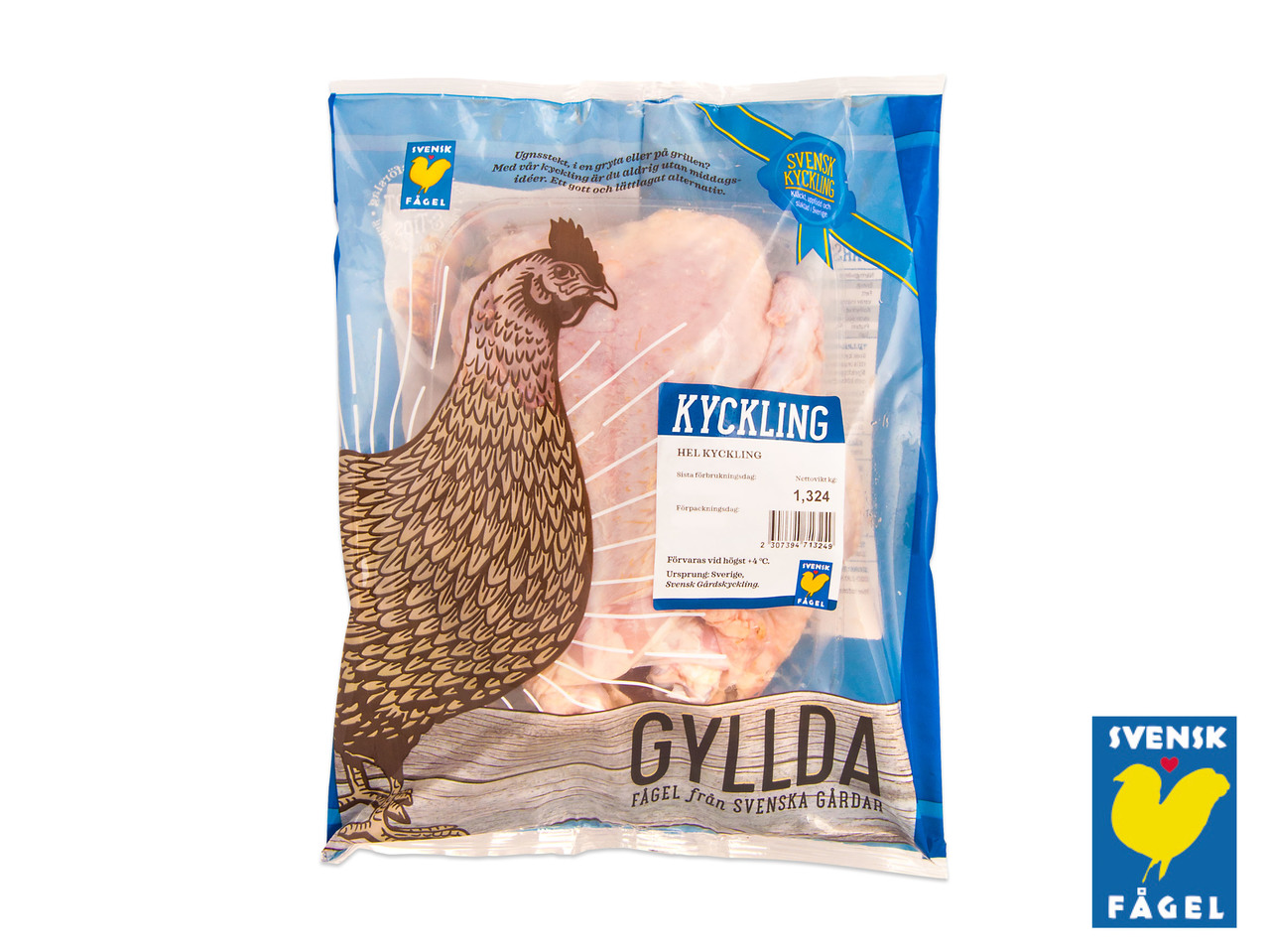 FÄRSK HEL KYCKLING