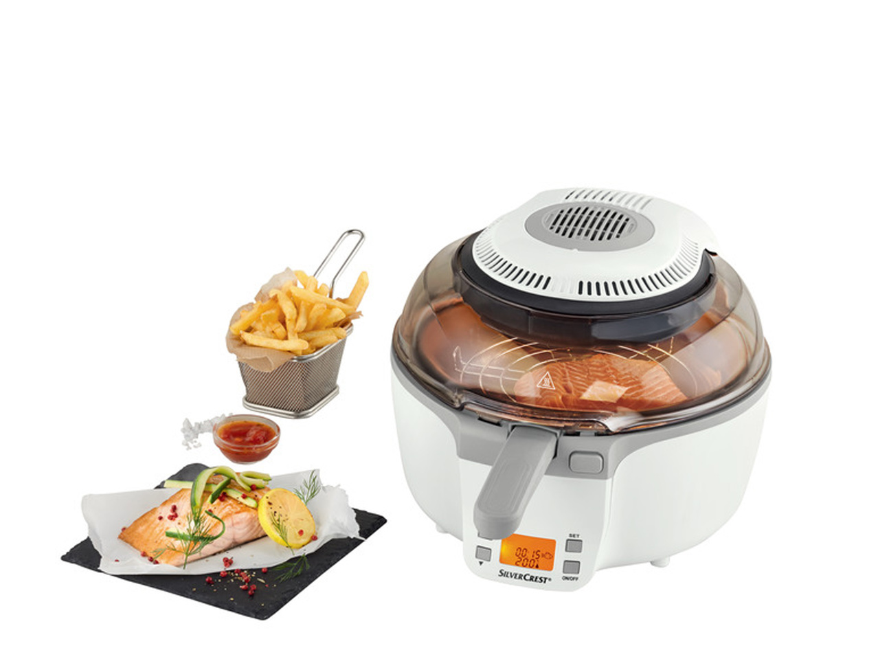 SILVERCREST KITCHEN TOOLS 1450W Halogen Air Fryer
