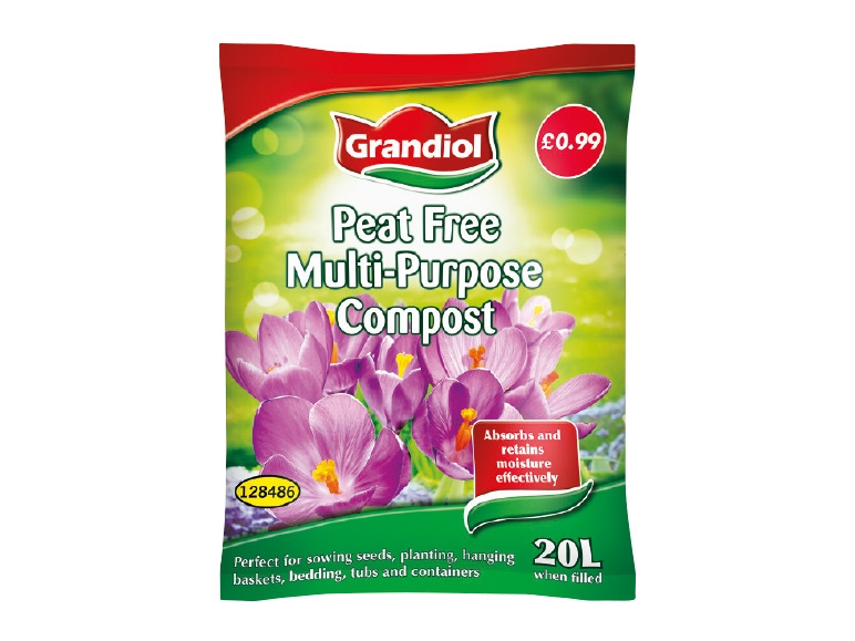 GRANDIOL Peat Free Compost - Lidl - Great Britain - Specials archive