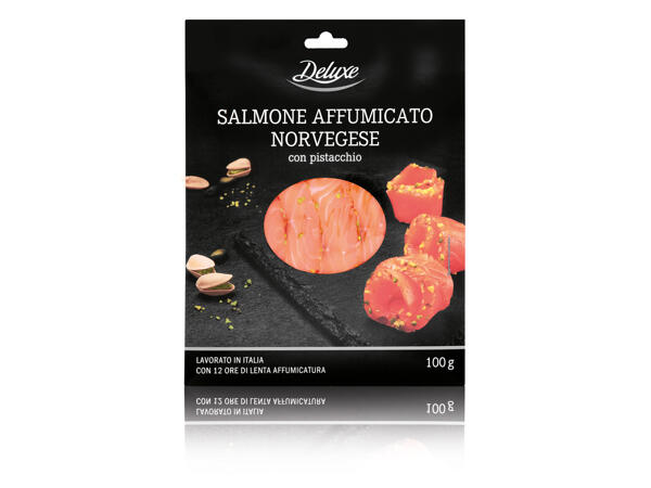Smoked Norwegian Salmon with Pistachios