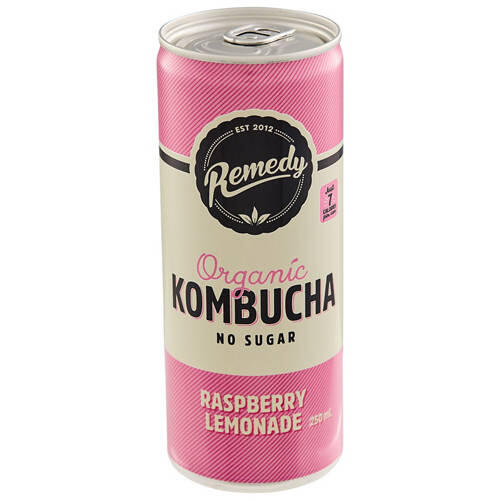 Raspberry Lemonade Kombucha 4 x 250ml