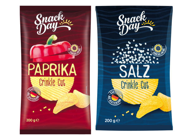 SNACK DAY Riffle-Chips