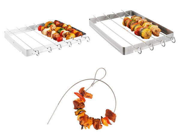 GRILLMEISTER Grilovací špíz z nerezové oceli