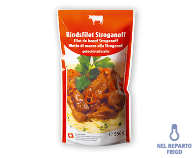 Filetto di manzo alla Stroganoff