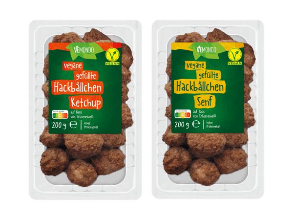 Pflanzliche faschierte Bällchen
