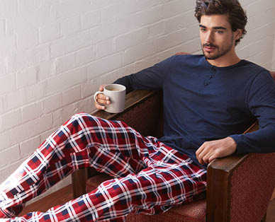 Mens Flannel PJ Pant