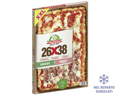 PIZZA COTTA NEL FORNO A LEGNA XXL