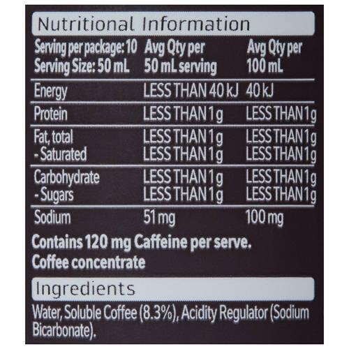 Espresso Concentrate 500ml