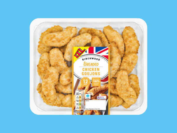 Birchwood Breaded British Chicken Goujons