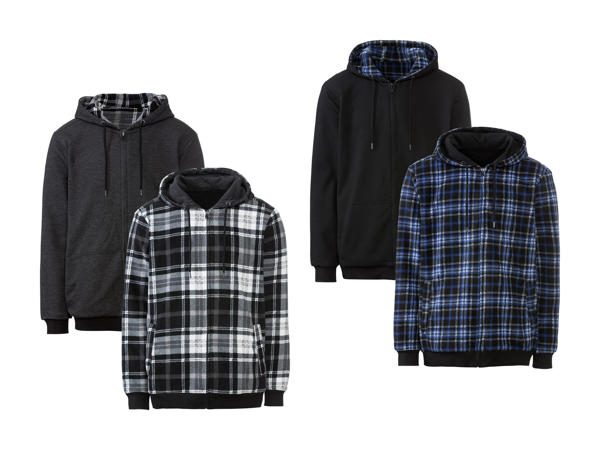 LIVERGY(R) Vendbar sweatjakke