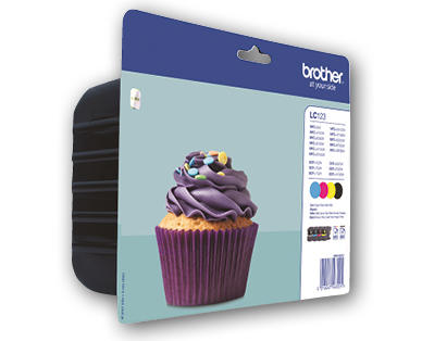 BROTHER Valuepack CMYBK LC-123