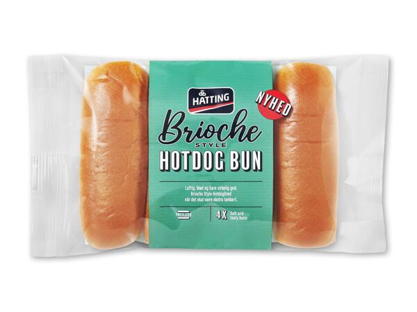 HATTING Brioche-hotdogbrød