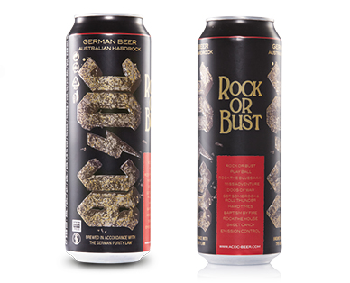 AC/DC Beer 568ml Can