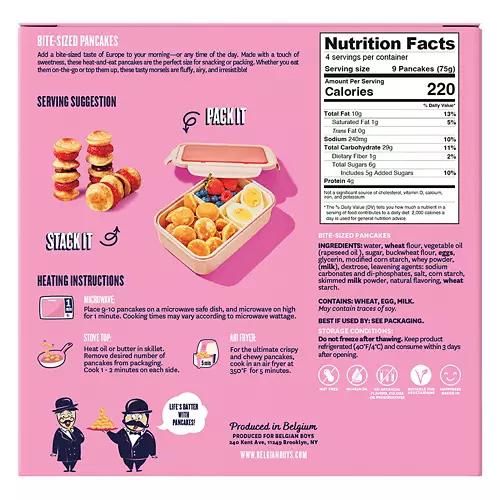 Light & Fluffy Bite Sized Pancakes, 10.6 oz