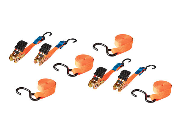 Ultimate Speed Heavy Duty Ratchet Strap Set