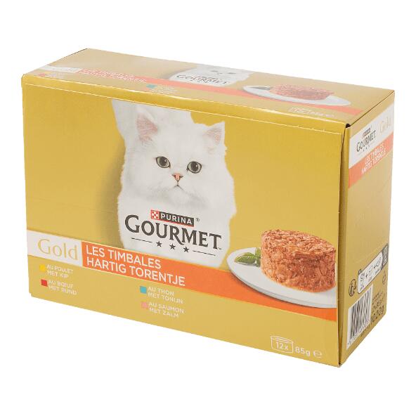 PURINA(R) 				Gourmet Gold les timbales, 12 pcs